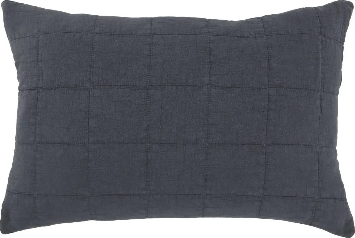 Granitová obliečka na vankúš s opraným vzhľadom Aix Vintage Quilt - 60*40 cm