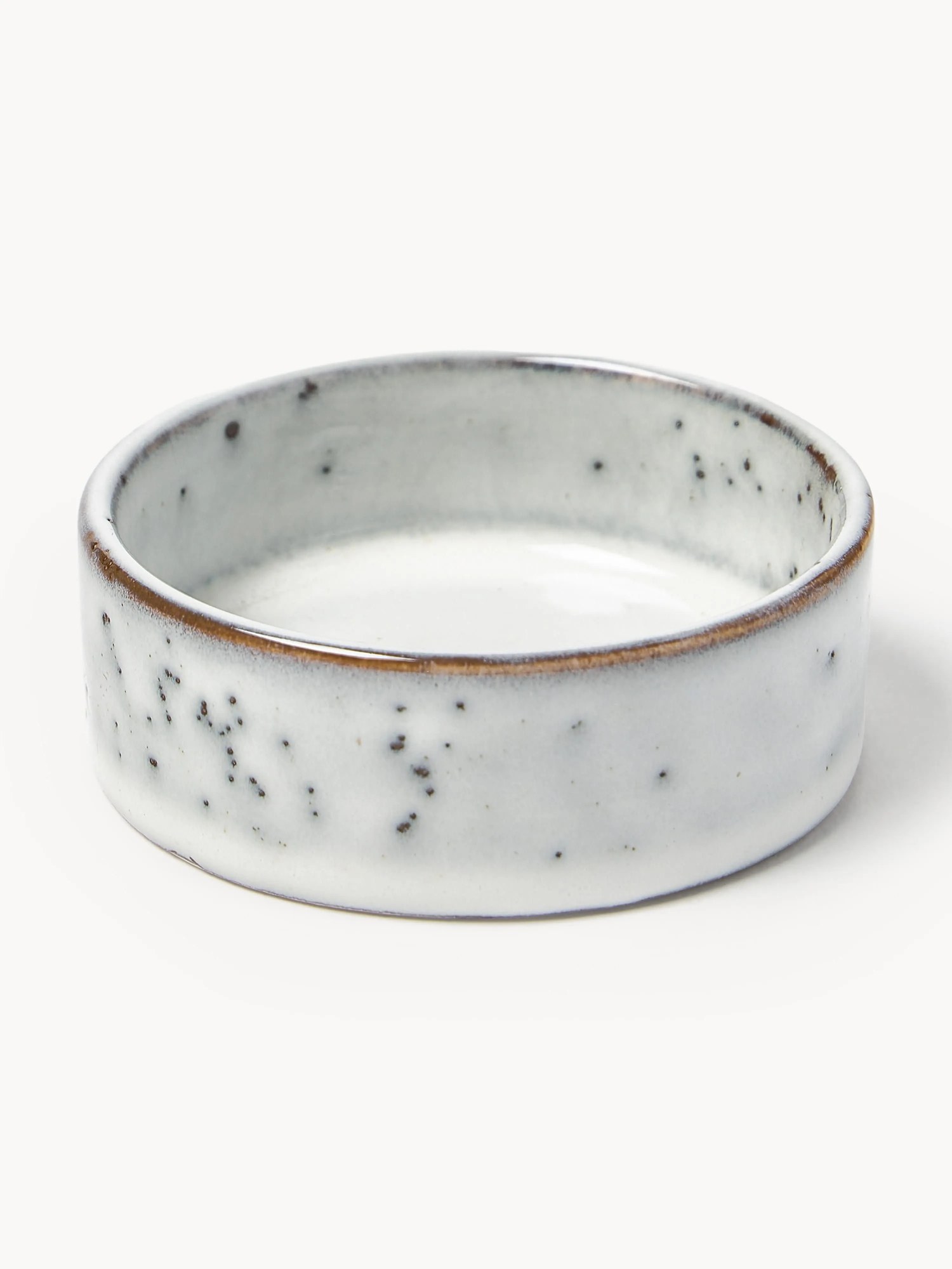 Ručne vyrobené misky na dipy Nordic Sand, 4 ks