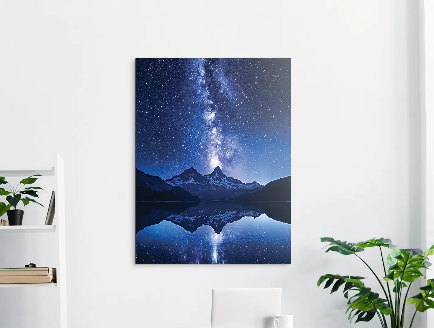 drevko | Obraz Mliečna dráha nad horami