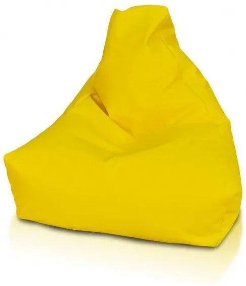 Sedací vak INTERMEDIC KEIKO S ekokoža Farba: E18 - Žltá - slnko (Ekokoža)