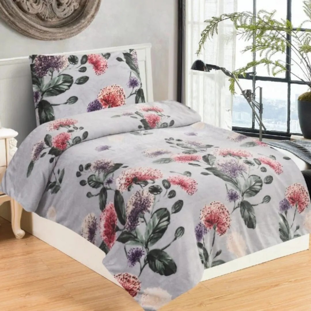 Mikroplyšové obliečky Mária 200x140cm+90x70cm TiaHome