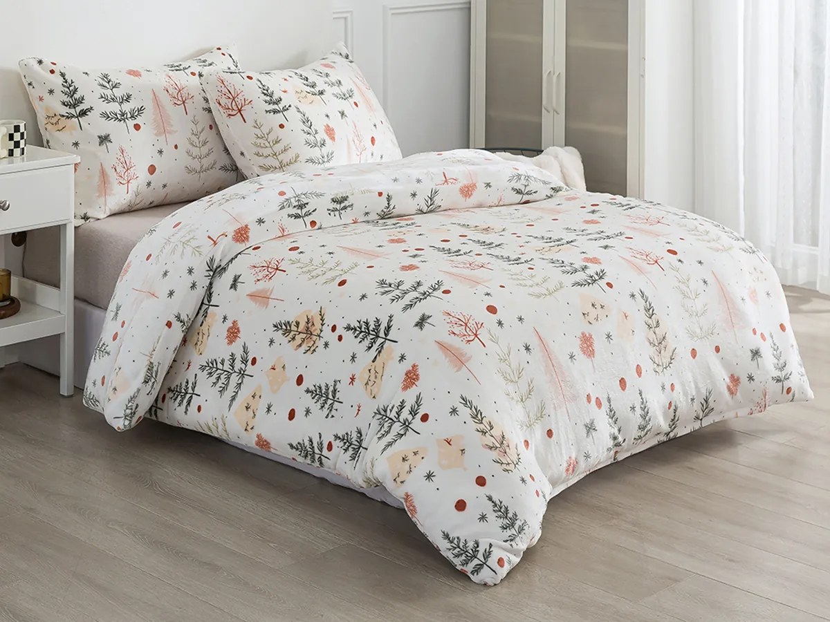 XPOSE® Mikroplyšové obliečky ŠKANDINÁVSKE VIANOCE Exclusive