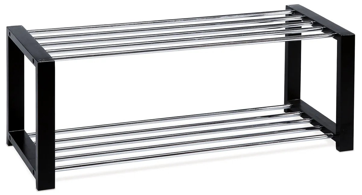 Botník dvojúrovňový Autronic 83168-11 BK, 80cm