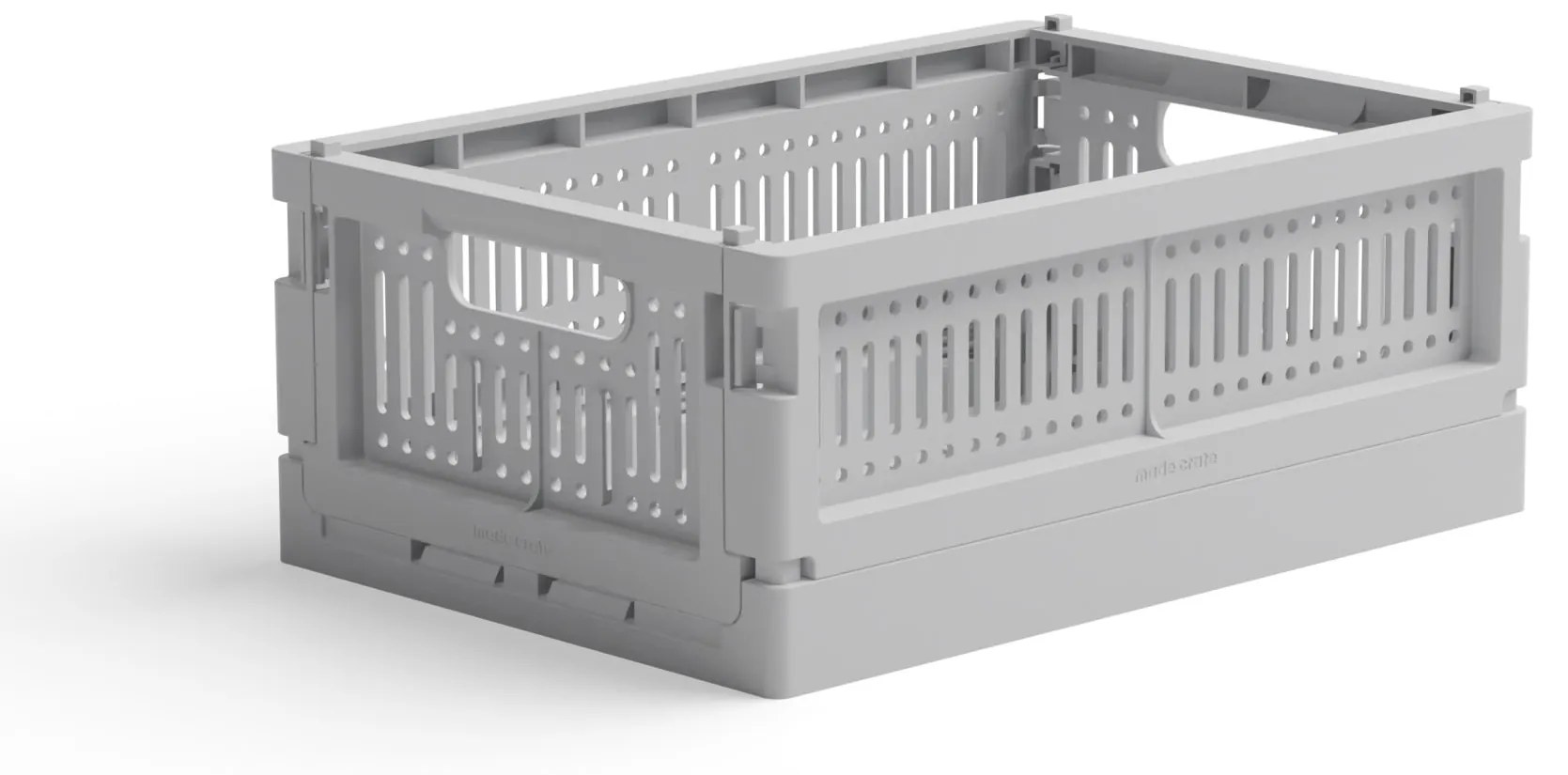 Made Crate Skladacia prepravka Misty Grey – mini