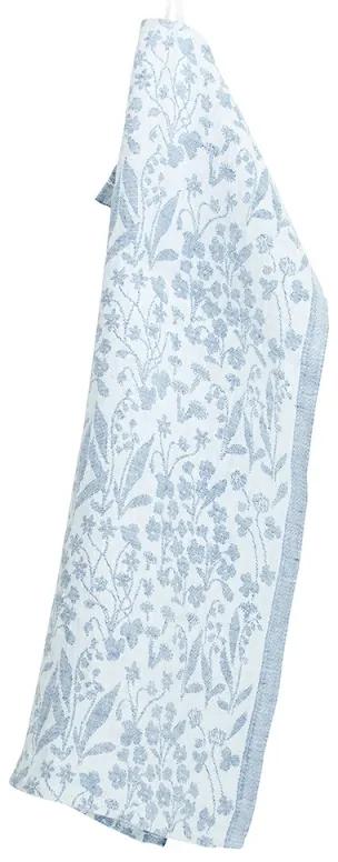 Ľanová utierka Niitty 48x70, modrá rain