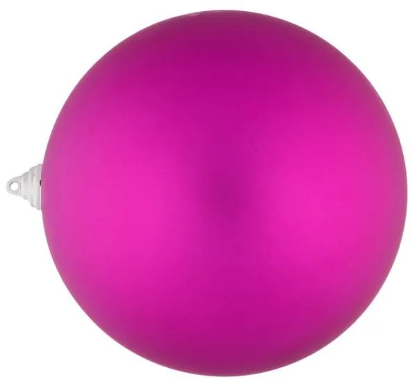 DECOLED Plastová guľa, priemer 20 cm, ružová, matná