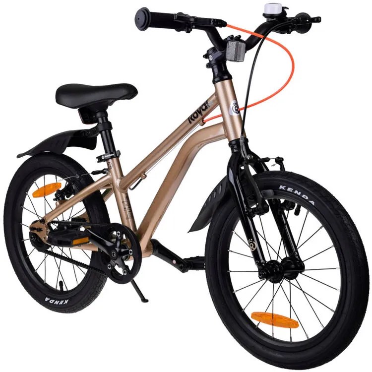 Detský bicykel Gold 16" RoyalBaby RB16-45 - zlatý