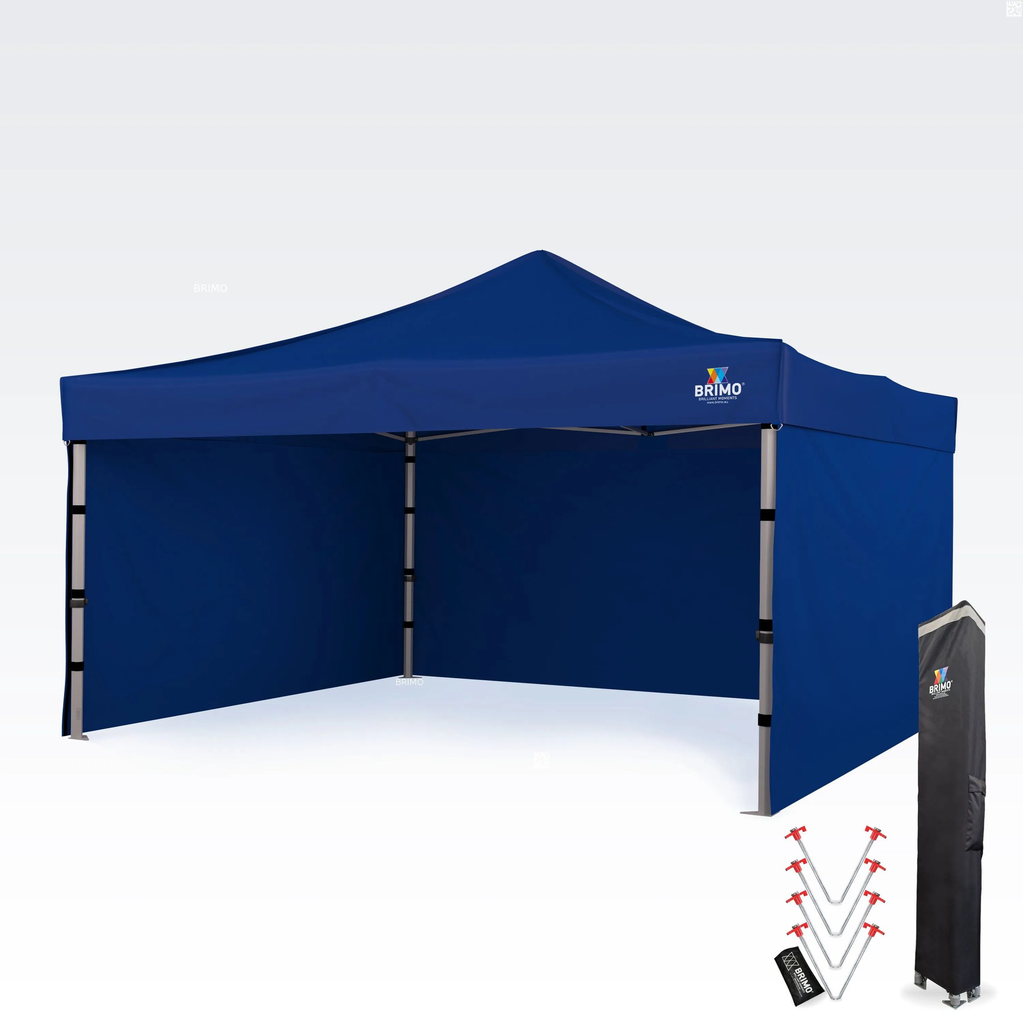 BRIMO Promo stan 4x4m - s 3 stenami - Modrá 16