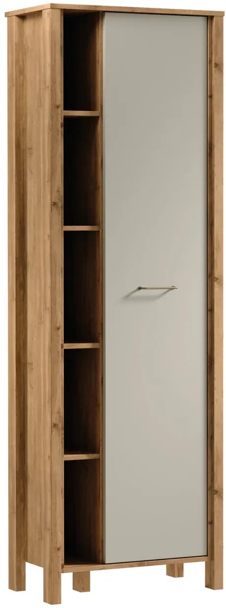 Regál Indigo R1D, wotan/beige