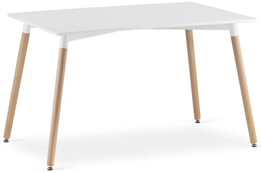 Stôl ADRIA 120 cm x 80 cm - biely
