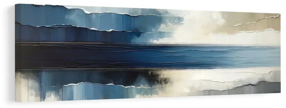 Obraz dych oceánu v jemných odtieňoch