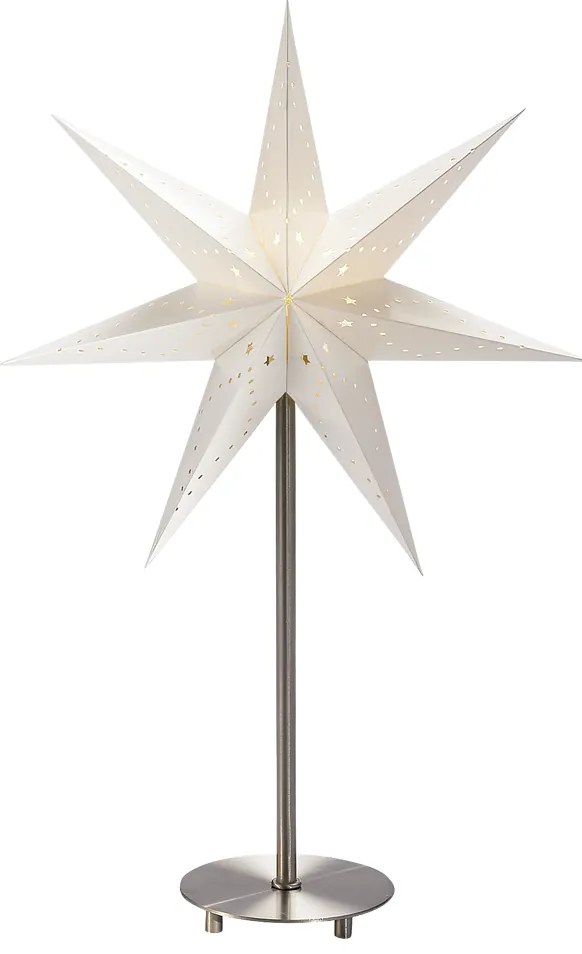 SATURNUS Svetelná dekorácia hviezda, 25 W, 52 × 35 cm