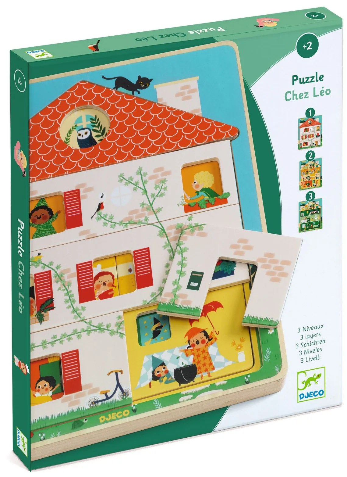 Trojvrstvová vkladačka – domov