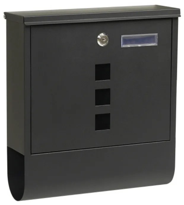 Poštová schránka BK 210, čierna Poštová schránka BK 210, čierna