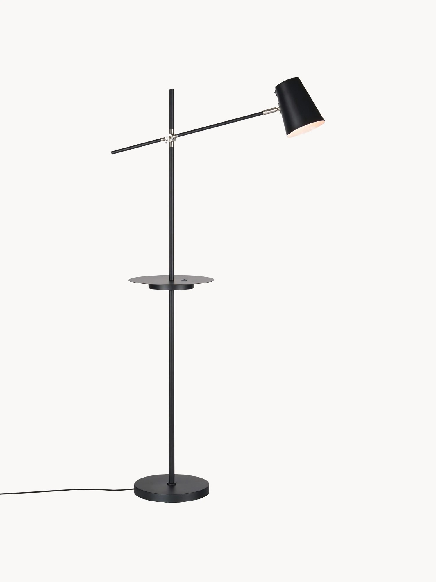 Lampa na čítanie's odkladacou plochou a nabíjačkou Linear