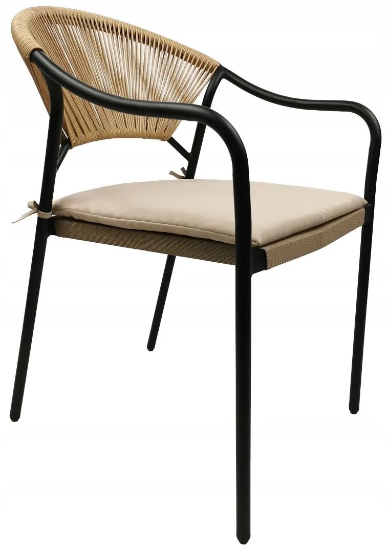 Záhradná stolička PORTO - béžová