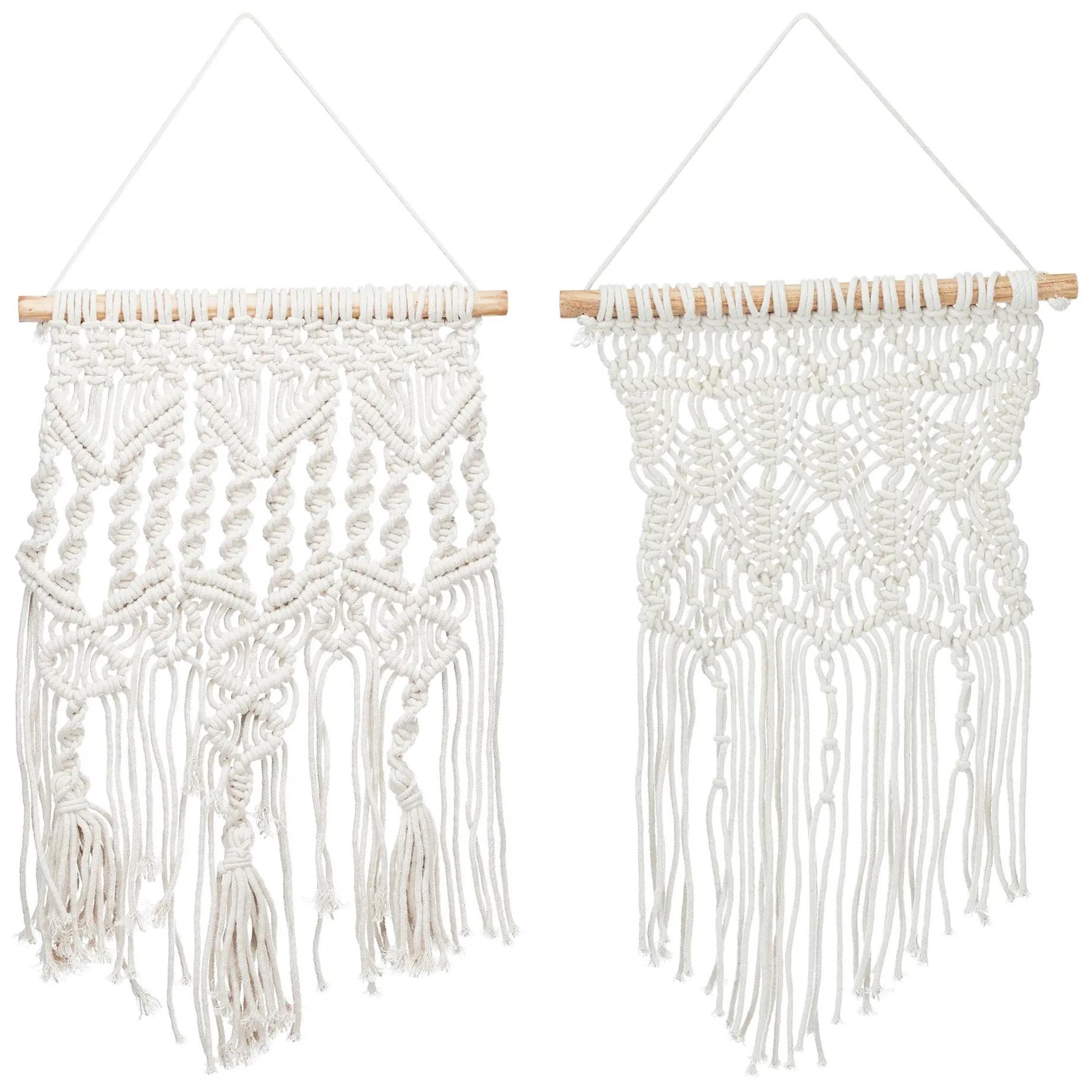 Nástenný záves Macrame RD39845, 2ks