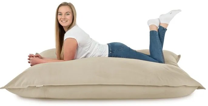 INTERMEDIC SK Vankúš na sedenie Plyš XXL Farba: 1. Perlový