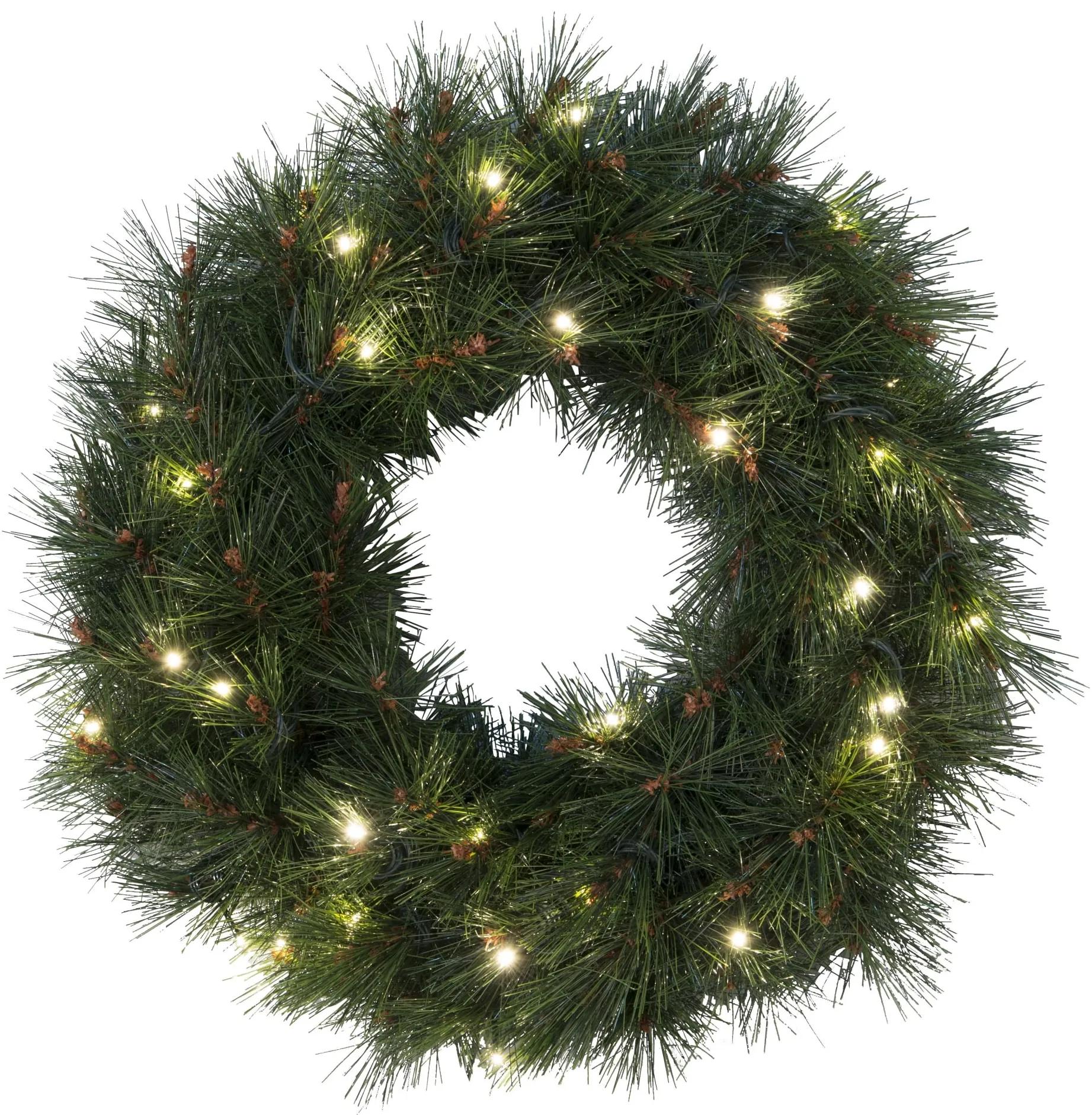 STAR TRADING Svietiaci veniec Russian Pine 50 cm