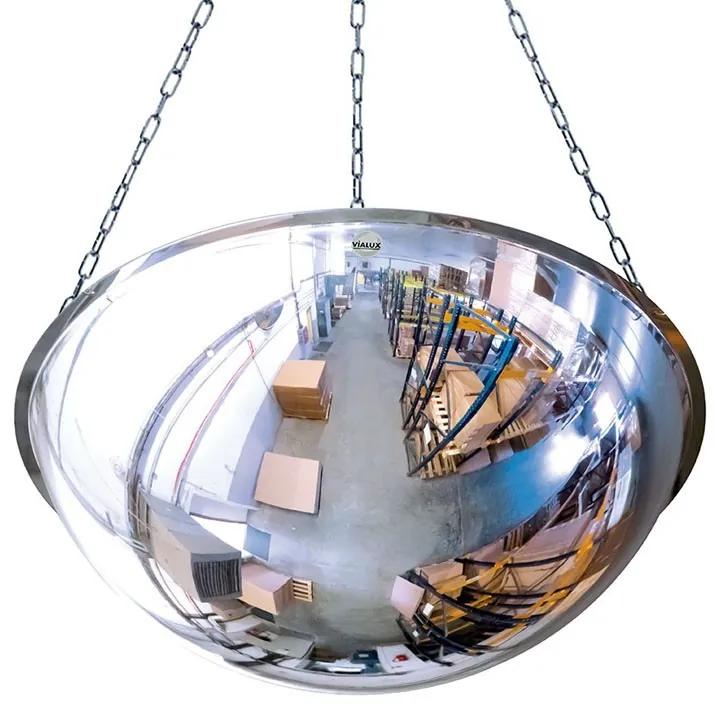 Dohľadové hemisférické zrkadlo 1/2 sféry, horizontálne, priemer 1150 mm