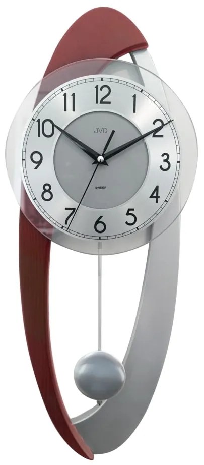 Kyvadlové nástenné hodiny JVD NS11004/23, 59cm