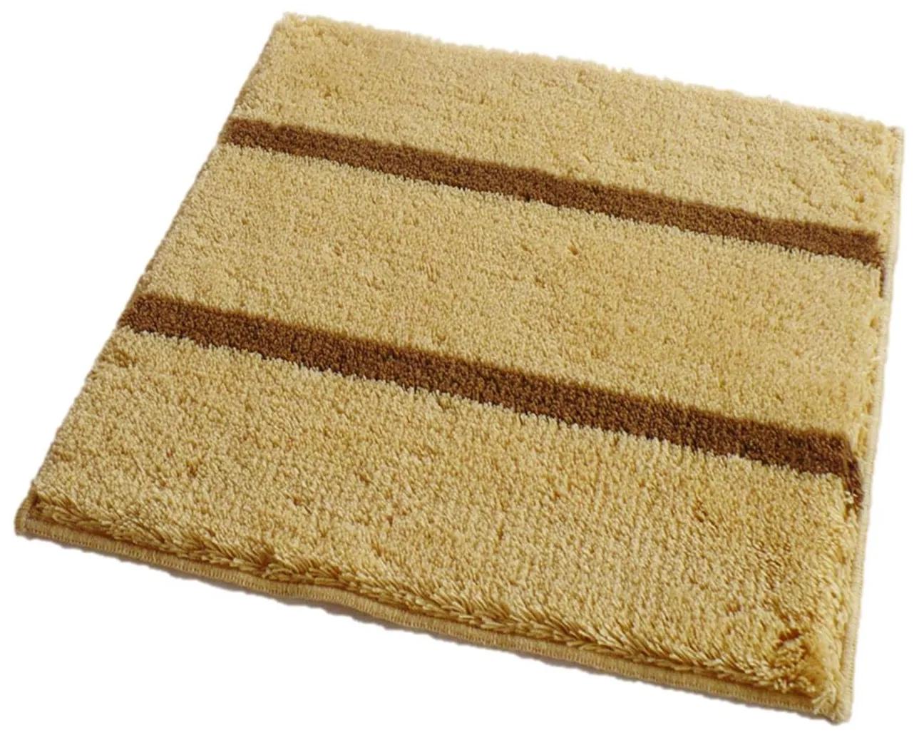 ROUTNER Kúpeľňová predložka IRSINA Béžová 10504 - Béžová / 50 x 50 cm 10504