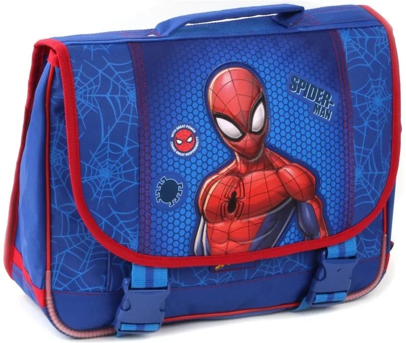 Školská aktovka Spiderman - MARVEL - modrá, 15L