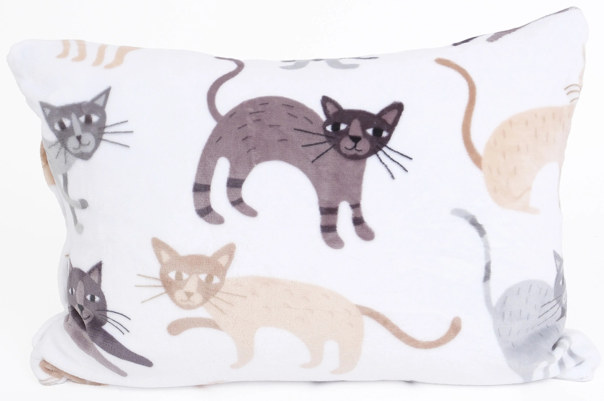 Obliečka na vankúš mikroplyš Exclusive 40 × 60 cm - Mačičky