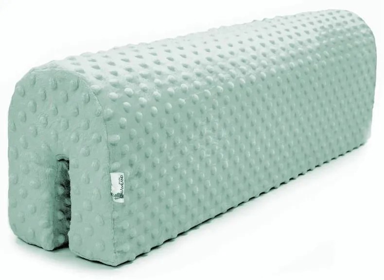 Chránič na detskú posteľ MINKY 80 cm - pastelovo zelený