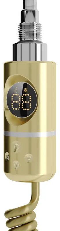 Mexen FA-I, elektrická vykurovacia tyč 600 W, zlatá lesklá, W952-0600-50