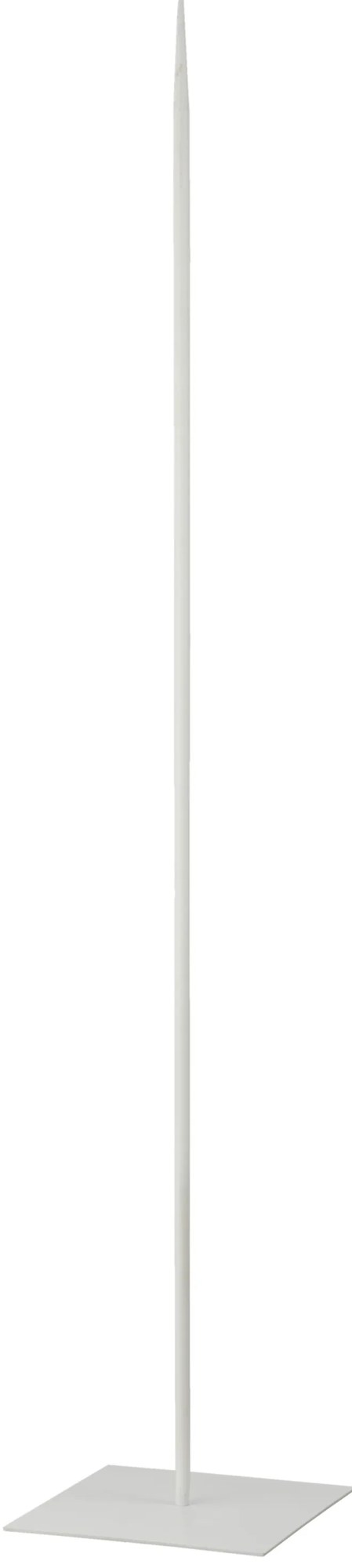 Biely kovový stojan na toaletný papier L - 22 * ​​22 * ​​120 cm