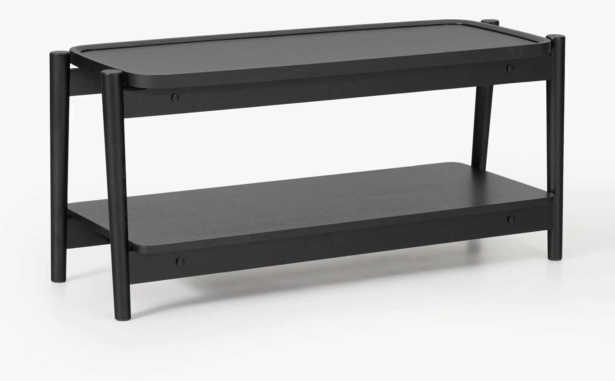 Drevený regál na topánky Libby