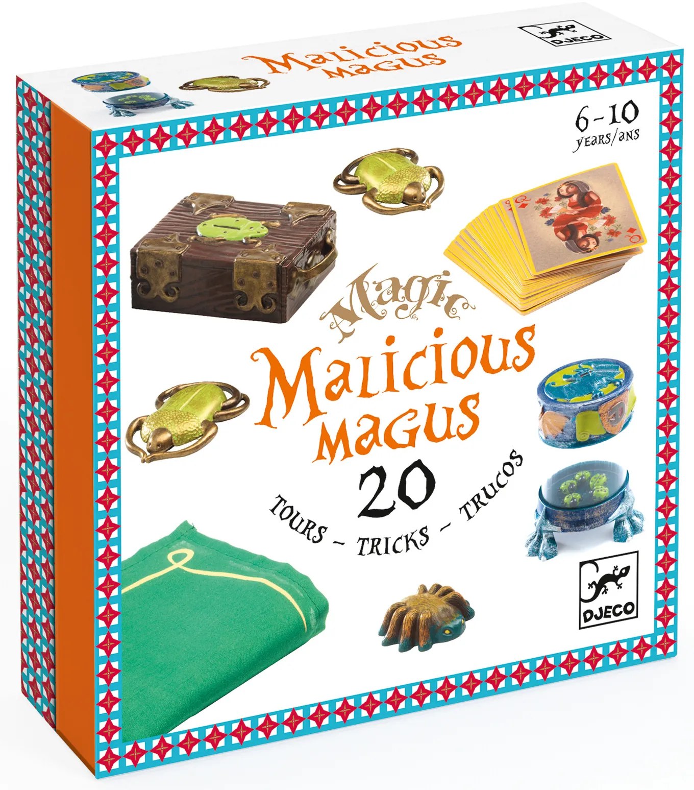 Djeco Magic - Malicious magus - súprava 20 kúzelníckych trikov