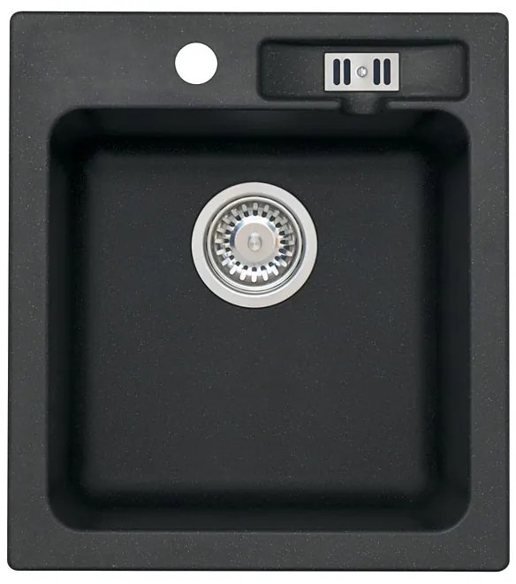 ALVEUS CZ VICTORIA 20 / 91 černá (430x480mm)+jednoduchý sifon F