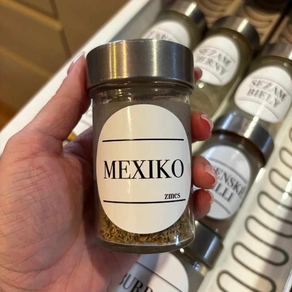 PIPPER. Nálepky na koreničky - Mexický balíček "Sabor Mexicano" Veľkosť: 5,3 cm