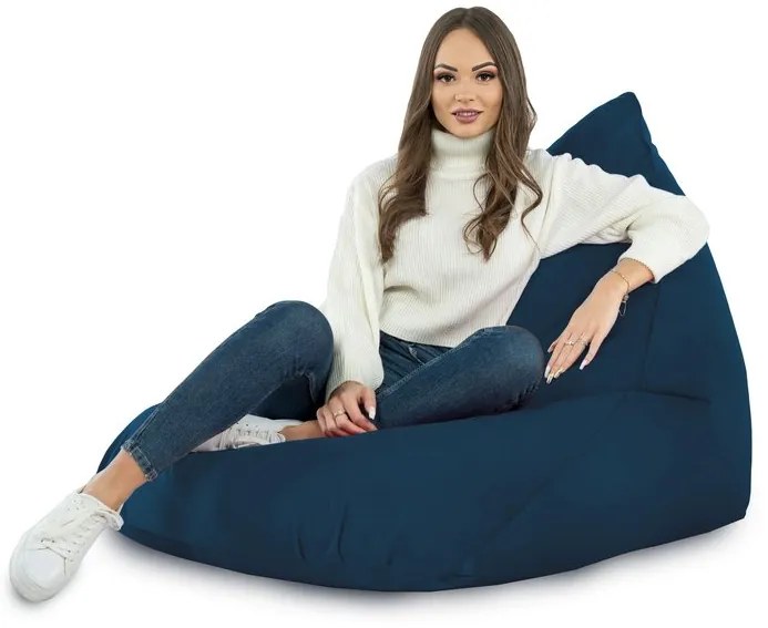 Sedací vak Bermudy Plyš Farba: Granatový