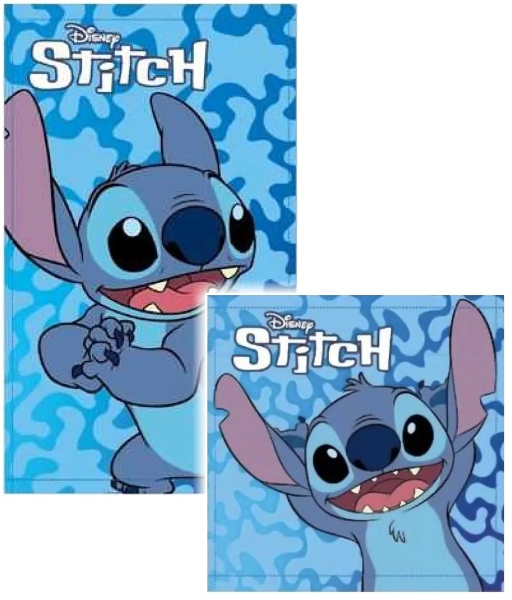 Sada chlapčenských uterákov na tvár a na ruky Stitch