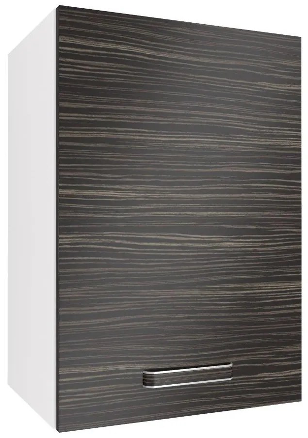 Kuchynská skrinka Belini horná 40 cm eben kráľovský TOR SG40/2/WT/HK/0/F