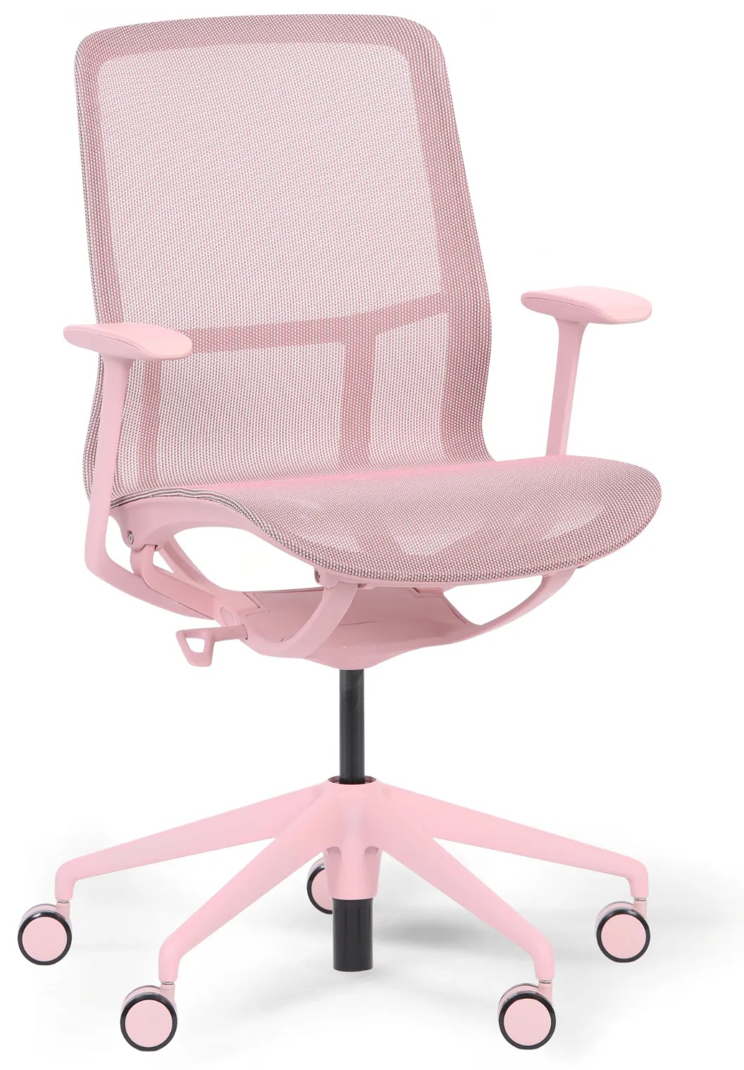 Kancelárska stolička ELVI, ružová