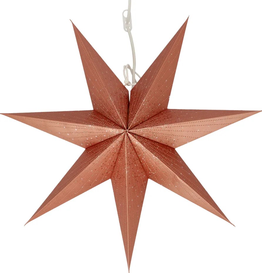 EMMY Svetelná dekorácia hviezda, 6 W, 45 × 45 cm