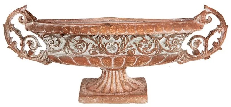 Planter 81x19x36 Cm Brown Ceramic Material - 81*19*36 cm Planter 81x19x36 Cm Brown Ceramic Material - 81*19*36 cm
