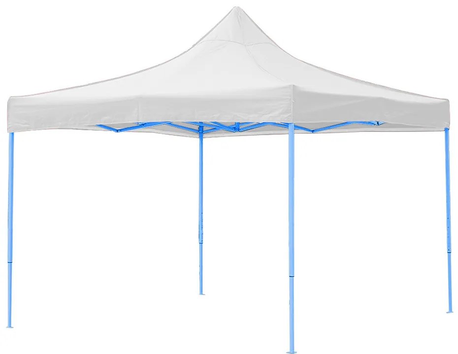 Záhradný pavilón-biely-altánok-2,9x2,9 m