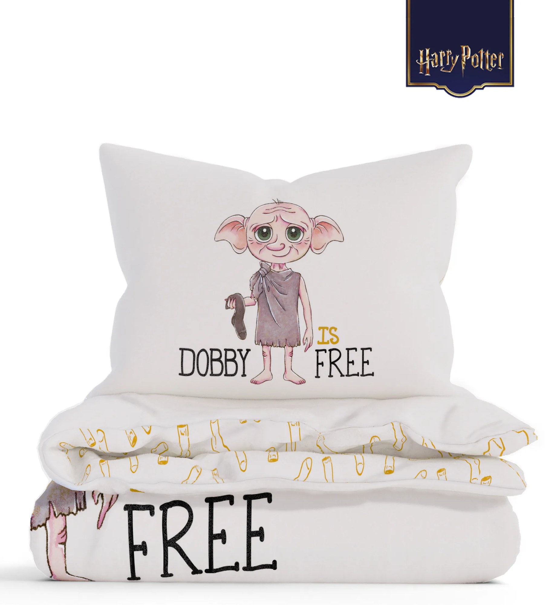 Francúzske obliečky mikroplyš Harry Potter - Dobby