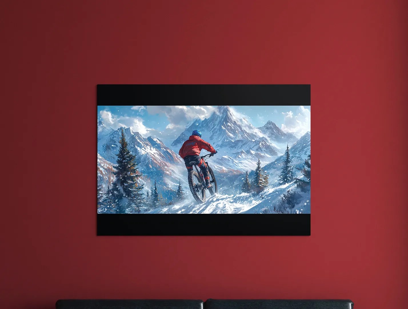 drevko | Obraz na stenu Kolesá v horách