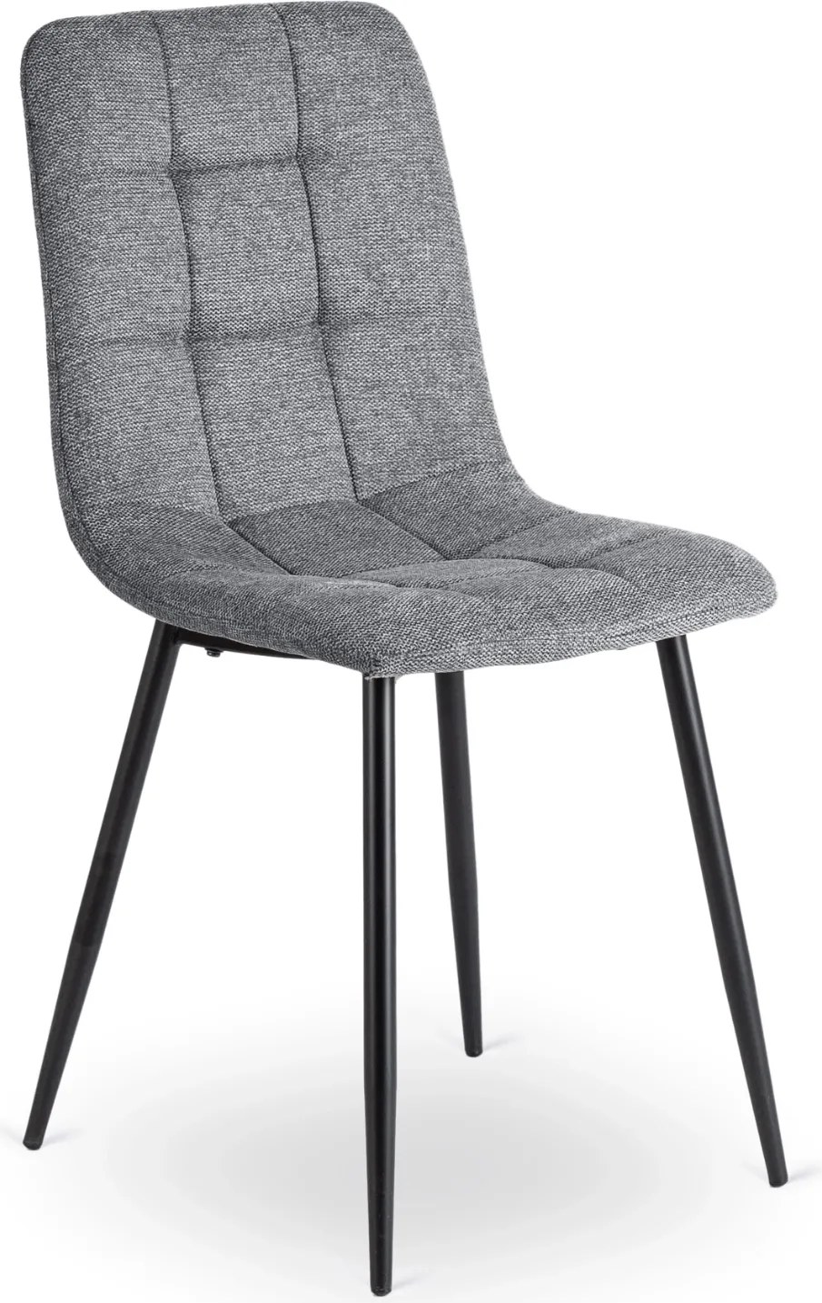 PROXIMA.store - Čalúnená jedálenska stolička PERU FARBA: sivá