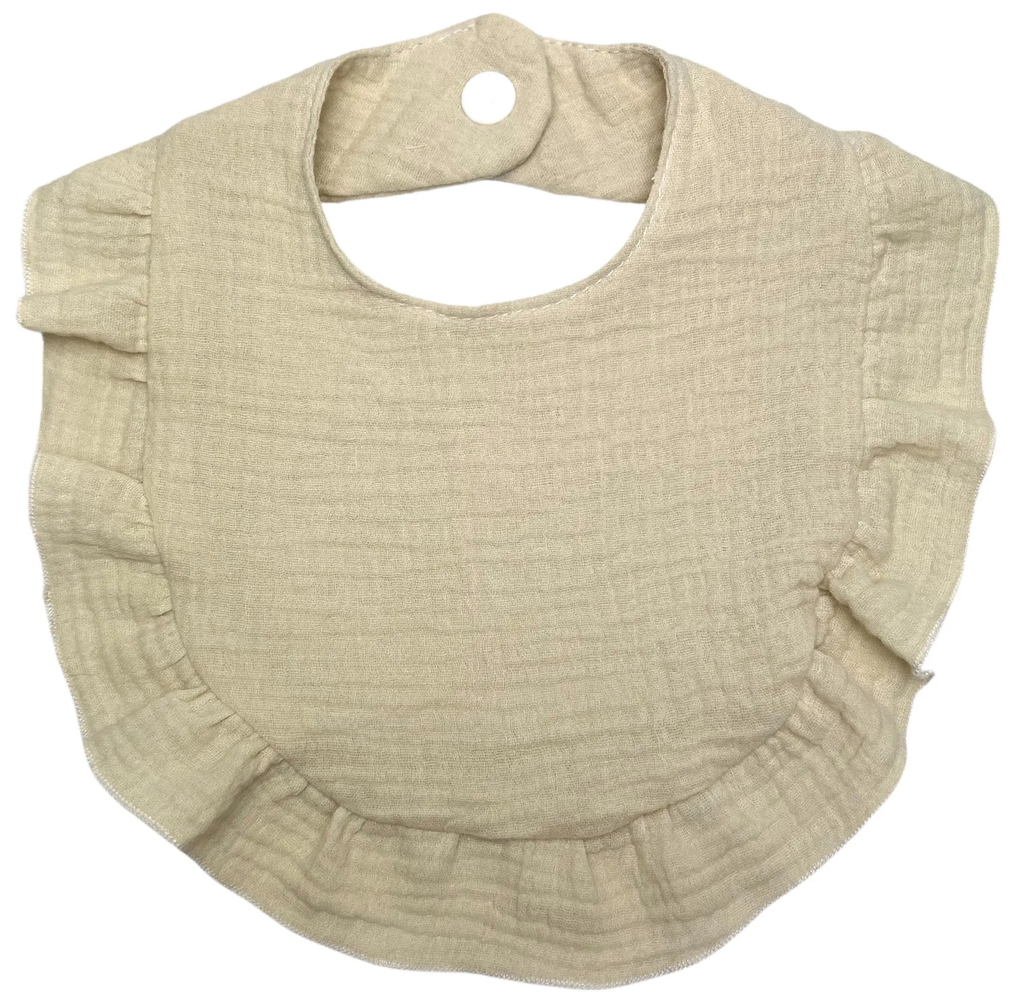 INTERMEDIC SK Mušelínový podbradník Béžový s volánikom