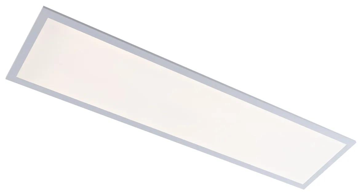 Moderný LED panel biely 100 cm vrátane LED Dim to Warm - Ayse