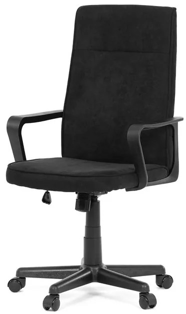 Autronic BONTEC Kancelárska stolička, hojdací mechanizmus, čierna látka, KA-L607 BK2 Farba: Čierna