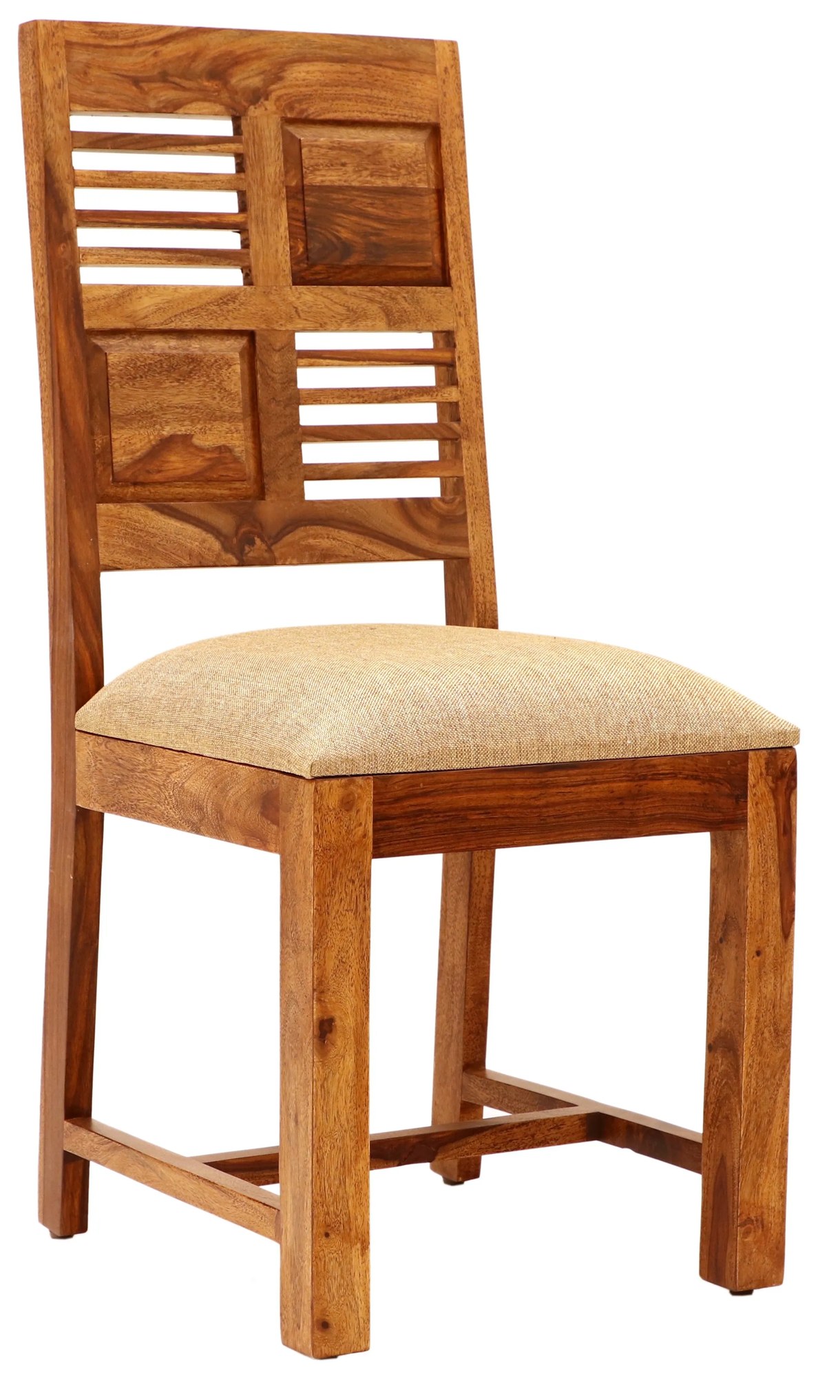 furniture-nabytek.cz - Drevená stolička s čalúnením z ružového dreva