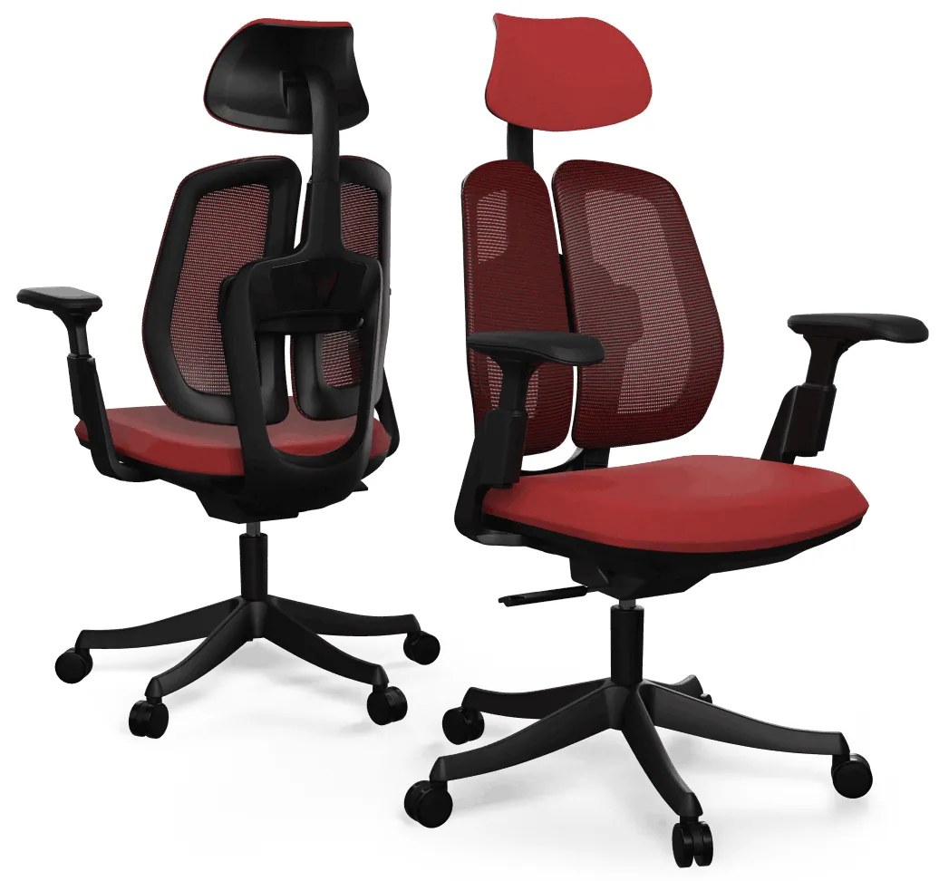 Liftor Active, červená (textil + sieťovina)